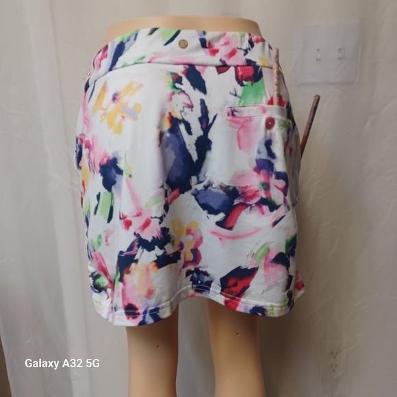 EP Newyork Skort Women  Tennis Y Golf Colorful Abstract Print Women's Skirt Sz.M - Picture 7 of 12
